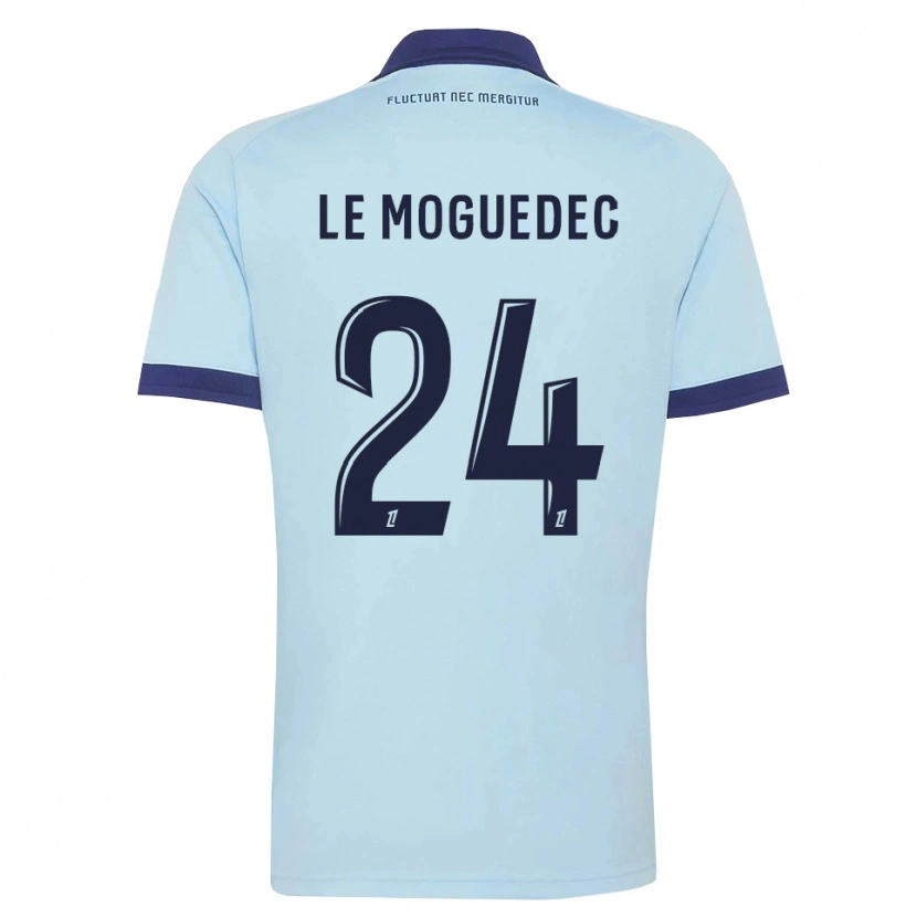 Danxen Dames Anaële Le Moguedec #24 Centaurieblauw Zwart Uitshirt Uittenue 2026/27 T-Shirt België