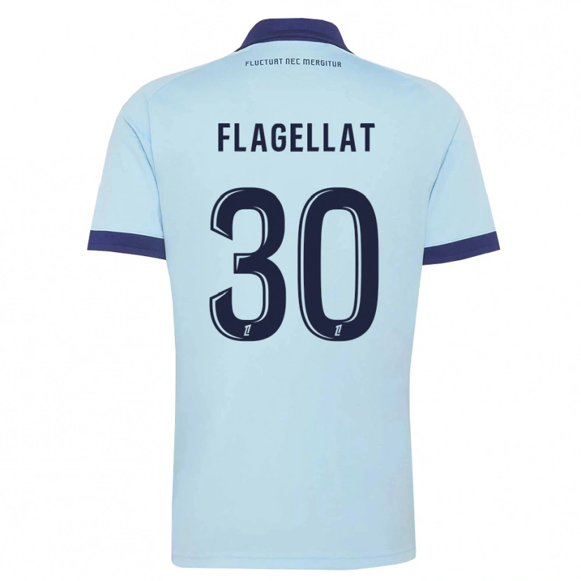 Danxen Dames Alizée Flagellat #30 Centaurieblauw Zwart Uitshirt Uittenue 2026/27 T-Shirt België
