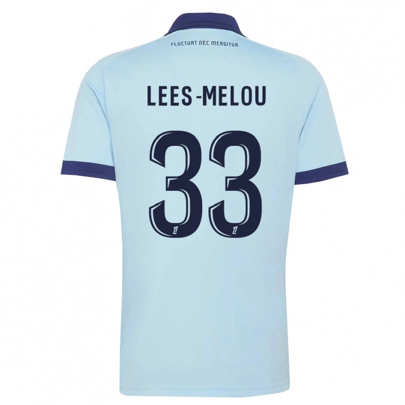 Danxen Dames Pierre Lees-Melou #33 Centaurieblauw Zwart Uitshirt Uittenue 2026/27 T-Shirt België