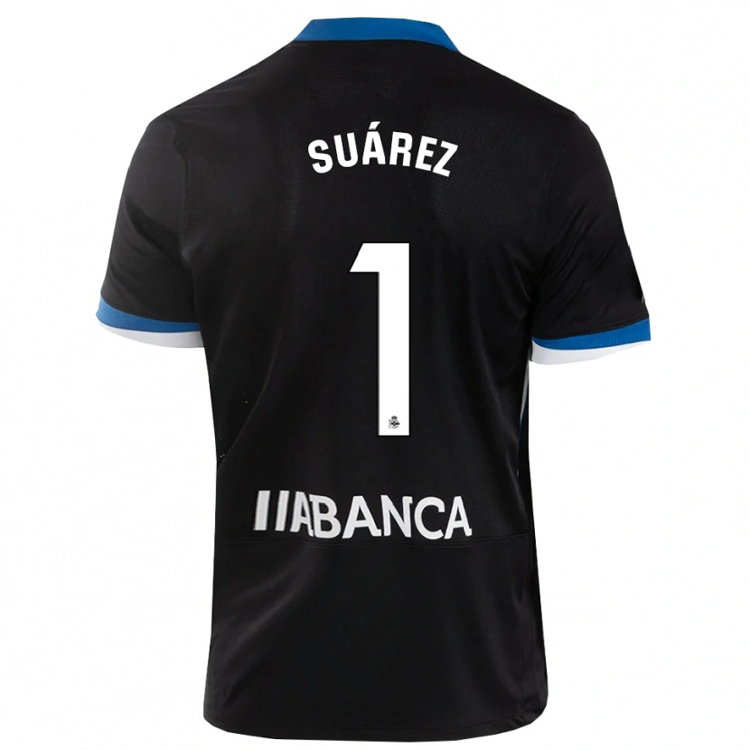 Danxen Dames Brais Suárez #1 Zwart Blauw Wit Uitshirt Uittenue 2026/27 T-Shirt België