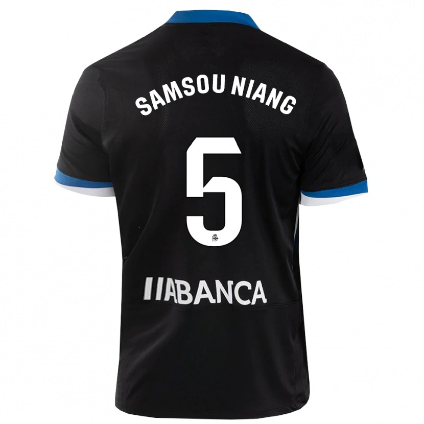 Danxen Dames Papa Samsou Niang #5 Zwart Blauw Wit Uitshirt Uittenue 2026/27 T-Shirt België