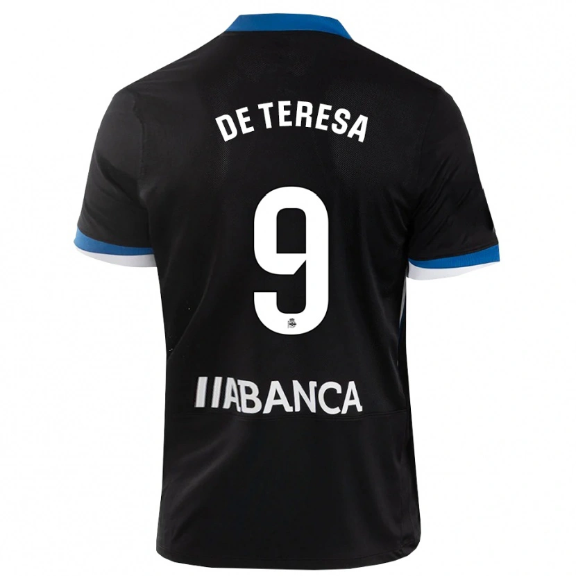 Danxen Dames Ana Lucía De Teresa #9 Zwart Blauw Wit Uitshirt Uittenue 2026/27 T-Shirt België
