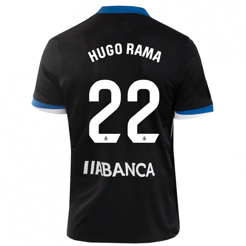 Danxen Dames Hugo Rama #22 Zwart Blauw Wit Uitshirt Uittenue 2026/27 T-Shirt België