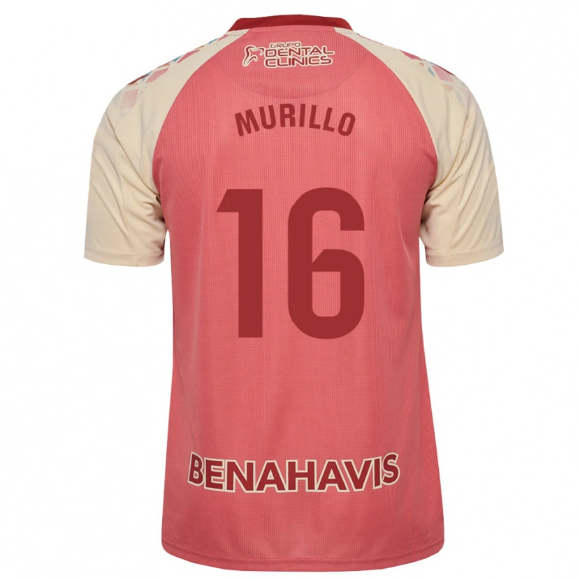 Danxen Dames Diego Murillo #16 Lichtroze Rood Blauw Uitshirt Uittenue 2026/27 T-Shirt België