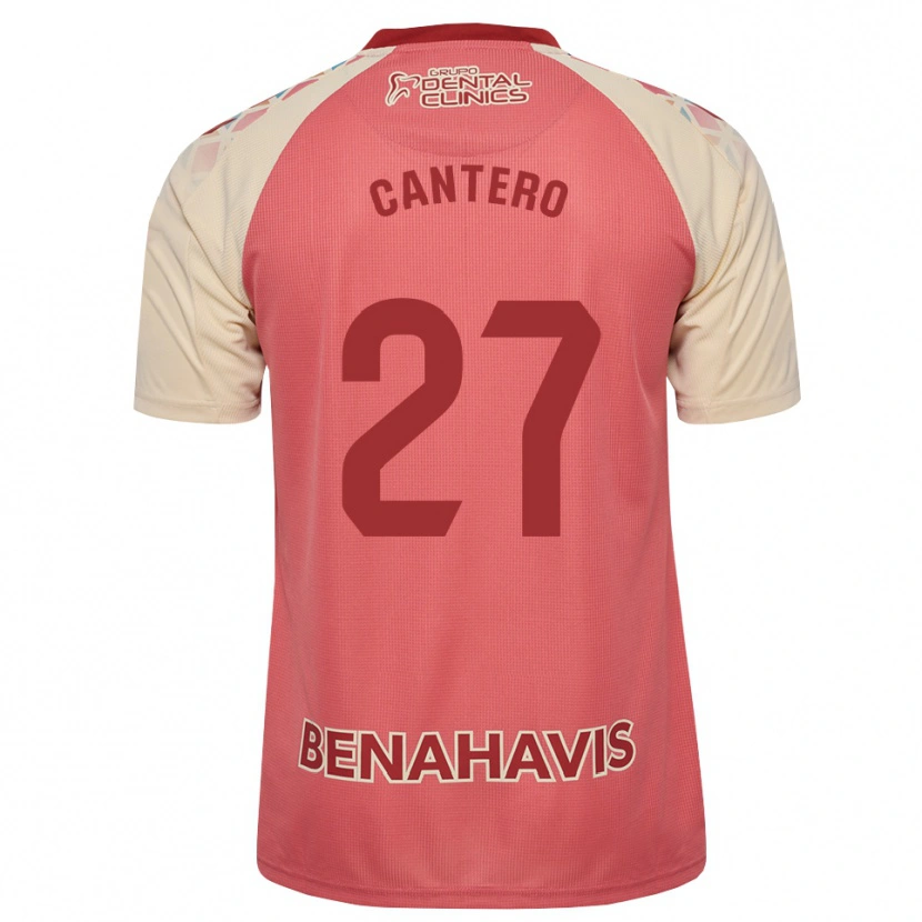 Danxen Dames Cris Cantero #27 Lichtroze Rood Blauw Uitshirt Uittenue 2026/27 T-Shirt België