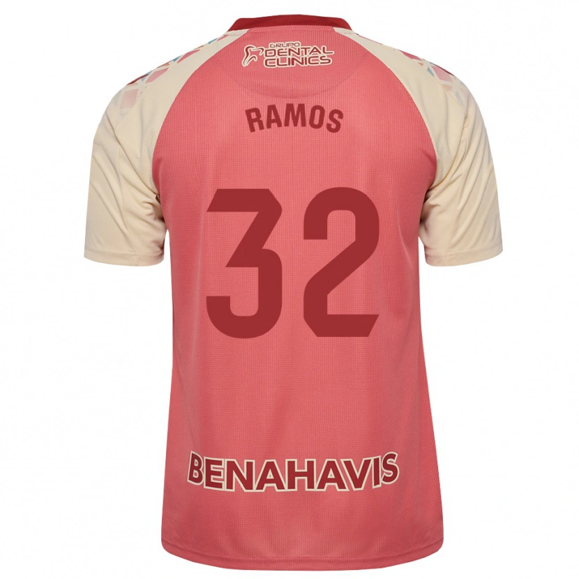 Danxen Dames Salva Ramos #32 Lichtroze Rood Blauw Uitshirt Uittenue 2026/27 T-Shirt België