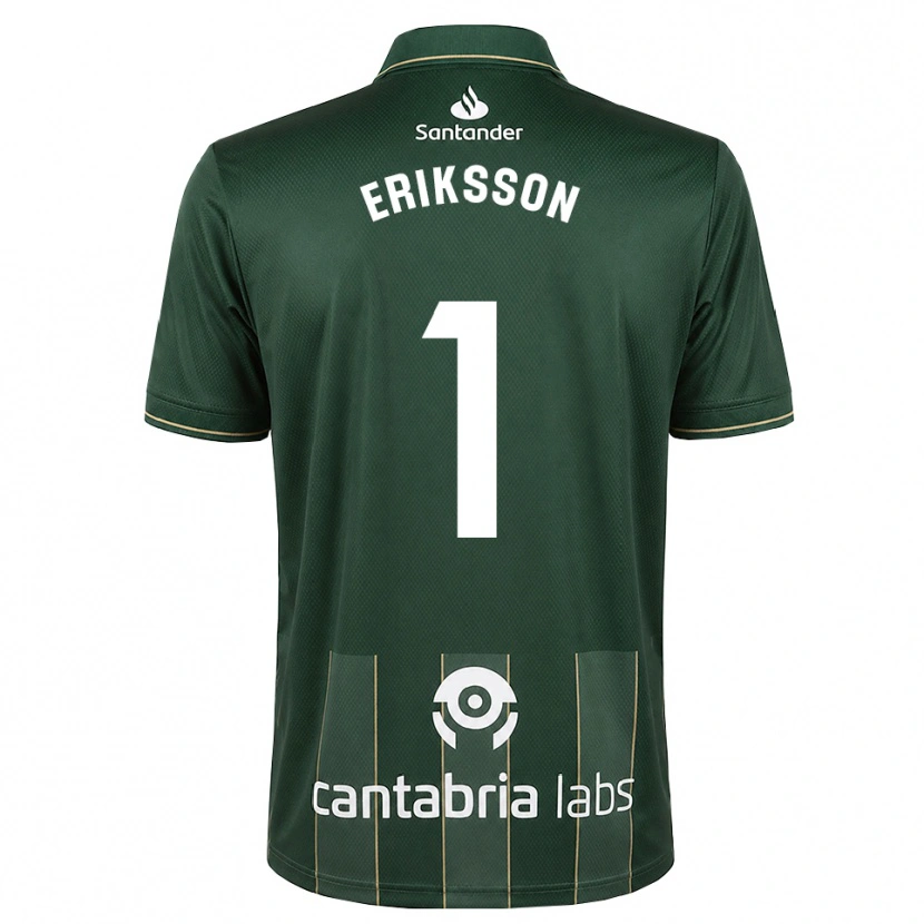 Danxen Dames Simon Eriksson #1 Donker Leigrijs Wit Uitshirt Uittenue 2026/27 T-Shirt België