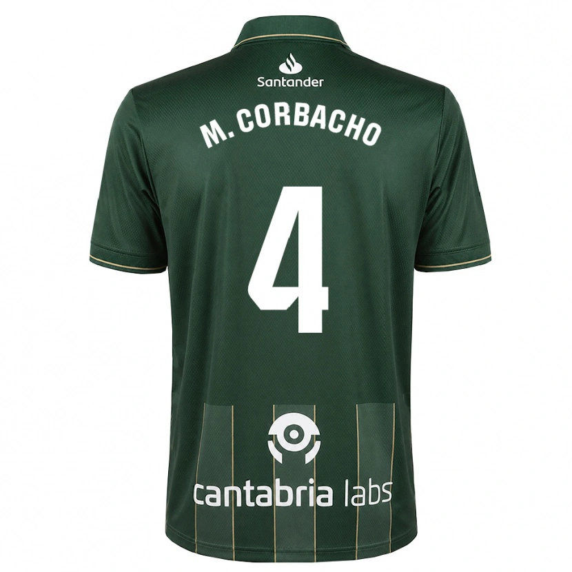 Danxen Dames María Corbacho Carrero #4 Donker Leigrijs Wit Uitshirt Uittenue 2026/27 T-Shirt België