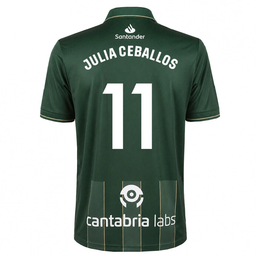 Danxen Dames Julia Ceballos Carrancio #11 Donker Leigrijs Wit Uitshirt Uittenue 2026/27 T-Shirt België