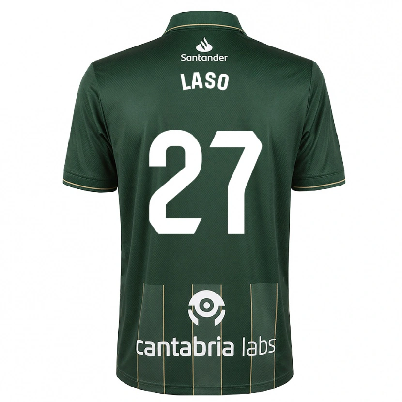 Danxen Dames Alejandro Laso #27 Donker Leigrijs Wit Uitshirt Uittenue 2026/27 T-Shirt België