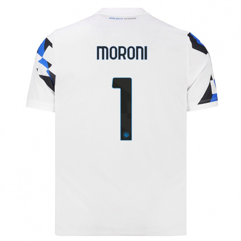 Danxen Dames Tommaso Moroni #1 Wit Rood Blauw Uitshirt Uittenue 2026/27 T-Shirt België