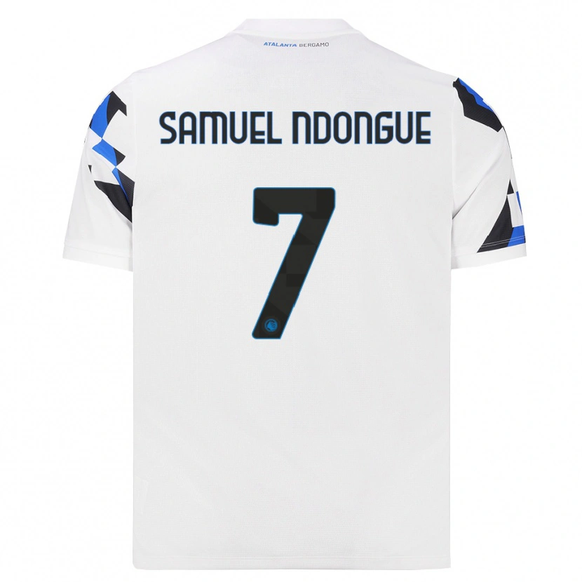 Danxen Dames Frederick Ndongue #7 Wit Rood Blauw Uitshirt Uittenue 2026/27 T-Shirt België