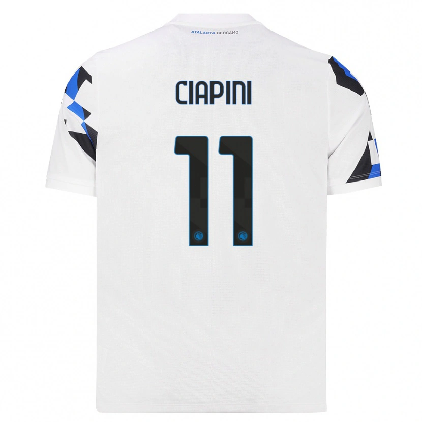 Danxen Dames Adriano Ciapini #11 Wit Rood Blauw Uitshirt Uittenue 2026/27 T-Shirt België