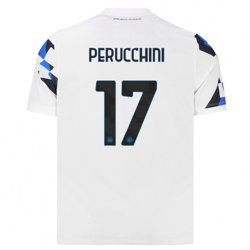 Danxen Dames Simone Perucchini #17 Wit Rood Blauw Uitshirt Uittenue 2026/27 T-Shirt België