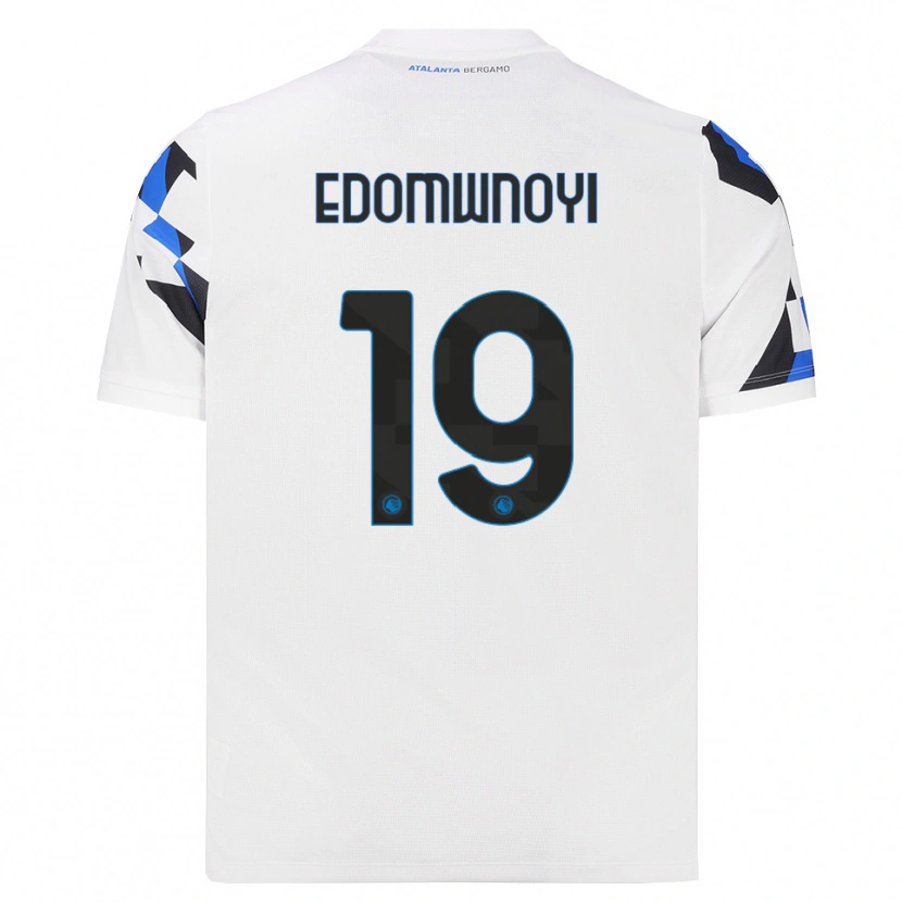 Danxen Dames Blessed Edomwnoyi #19 Wit Rood Blauw Uitshirt Uittenue 2026/27 T-Shirt België