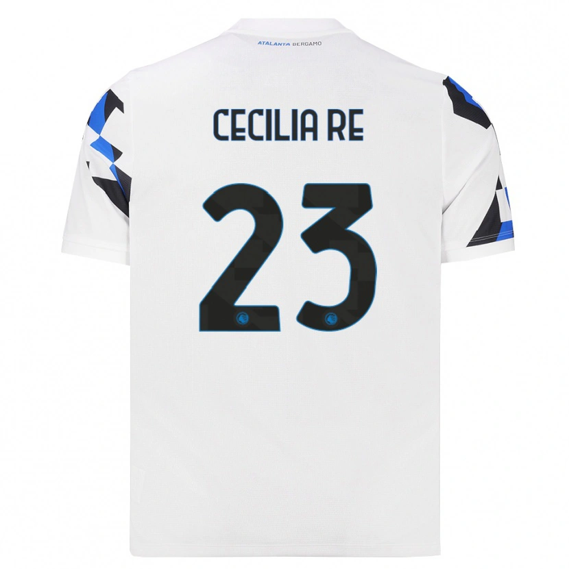 Danxen Dames Cecilia Re #23 Wit Rood Blauw Uitshirt Uittenue 2026/27 T-Shirt België