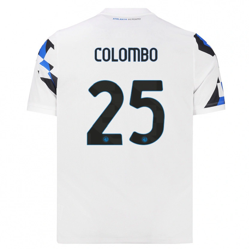 Danxen Dames Matteo Colombo #25 Wit Rood Blauw Uitshirt Uittenue 2026/27 T-Shirt België