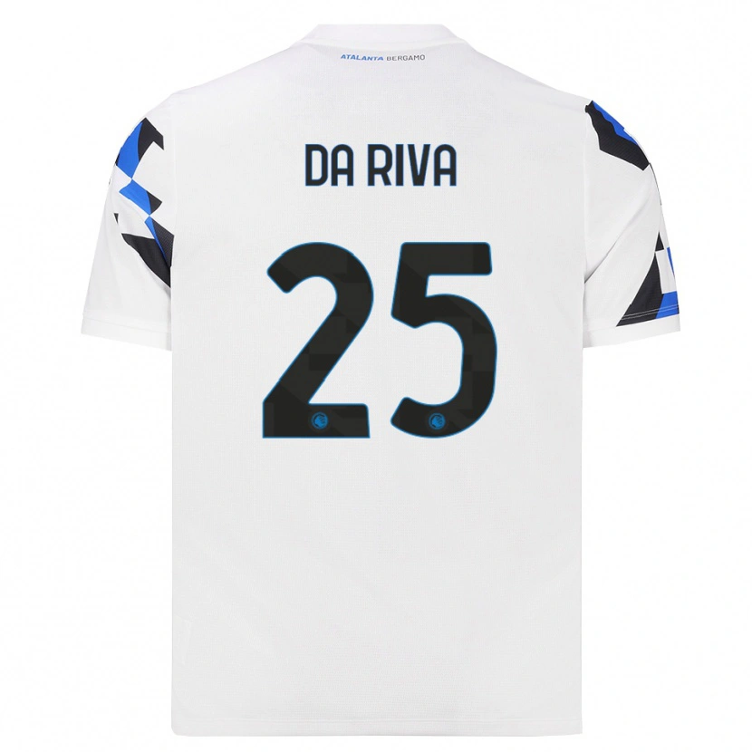 Danxen Dames Jacopo Da Riva #25 Wit Rood Blauw Uitshirt Uittenue 2026/27 T-Shirt België