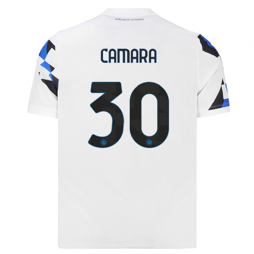 Danxen Dames Henry Camara #30 Wit Rood Blauw Uitshirt Uittenue 2026/27 T-Shirt België