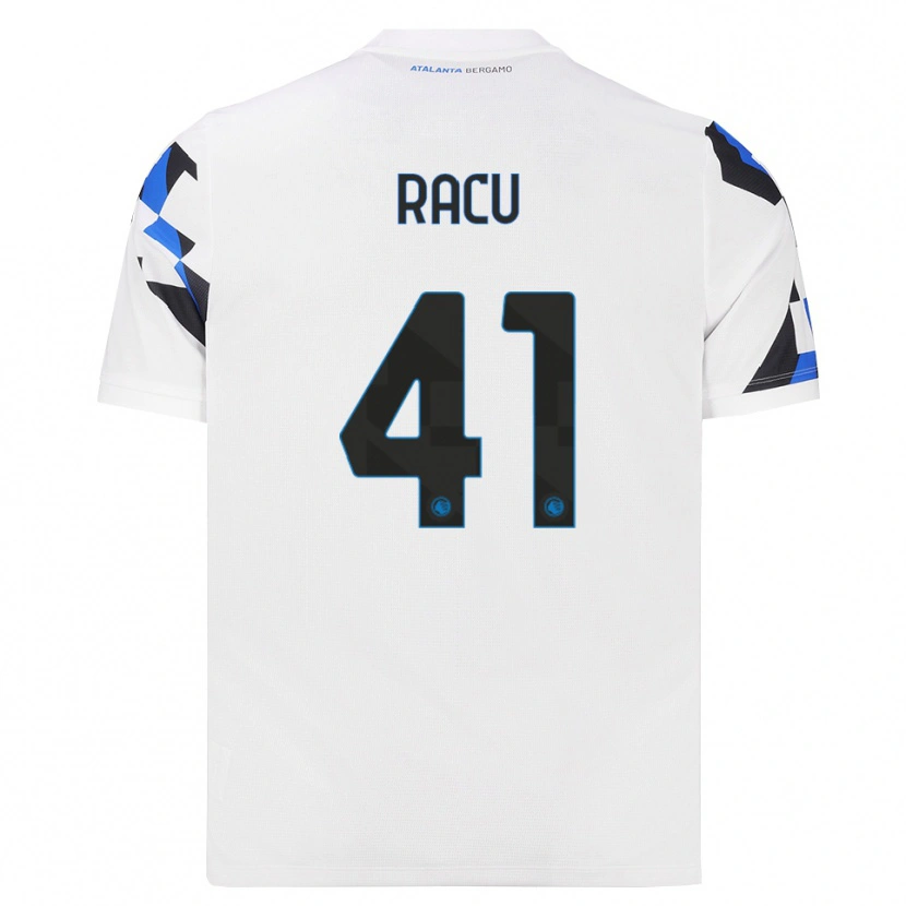 Danxen Dames Andrei Racu #41 Wit Rood Blauw Uitshirt Uittenue 2026/27 T-Shirt België