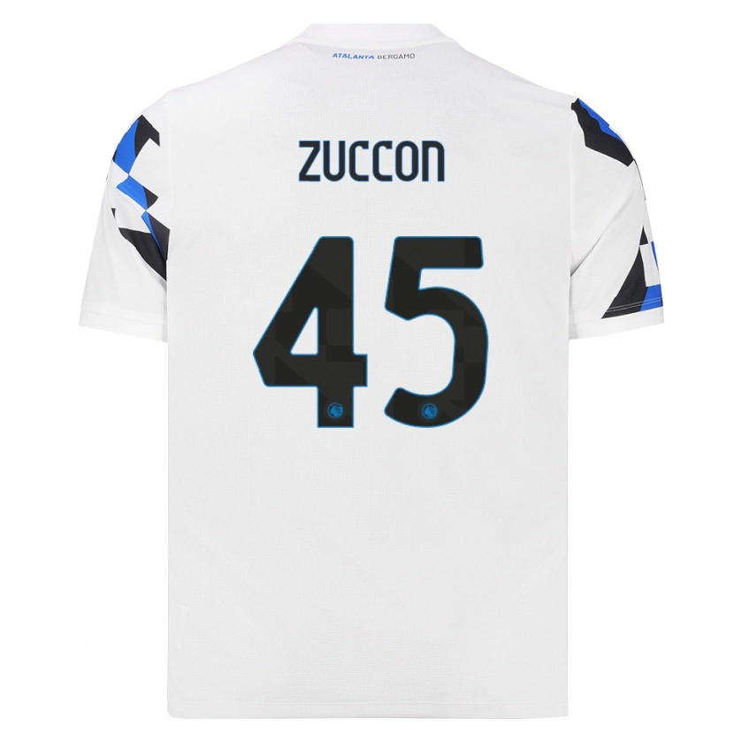 Danxen Dames Federico Zuccon #45 Wit Rood Blauw Uitshirt Uittenue 2026/27 T-Shirt België