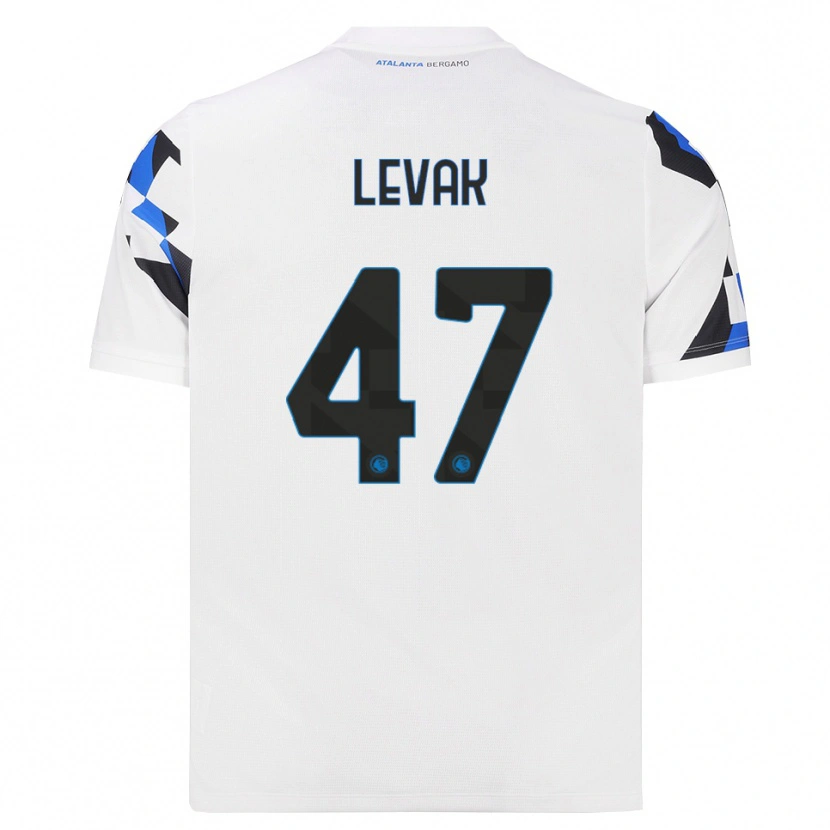 Danxen Dames Sergej Levak #47 Wit Rood Blauw Uitshirt Uittenue 2026/27 T-Shirt België