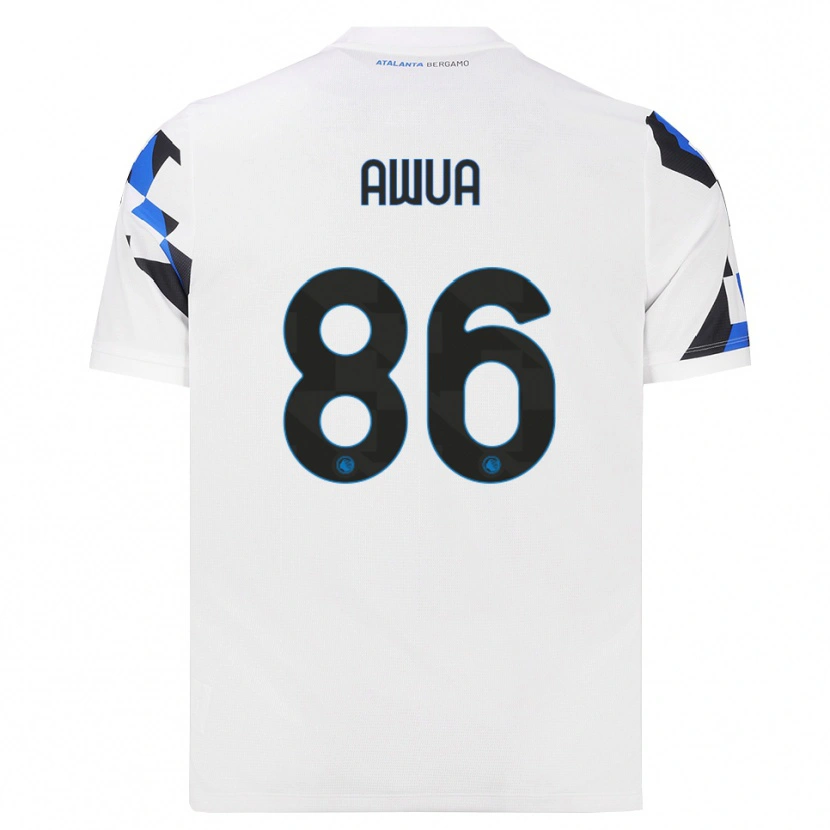 Danxen Dames Theophilus Awua #86 Wit Rood Blauw Uitshirt Uittenue 2026/27 T-Shirt België