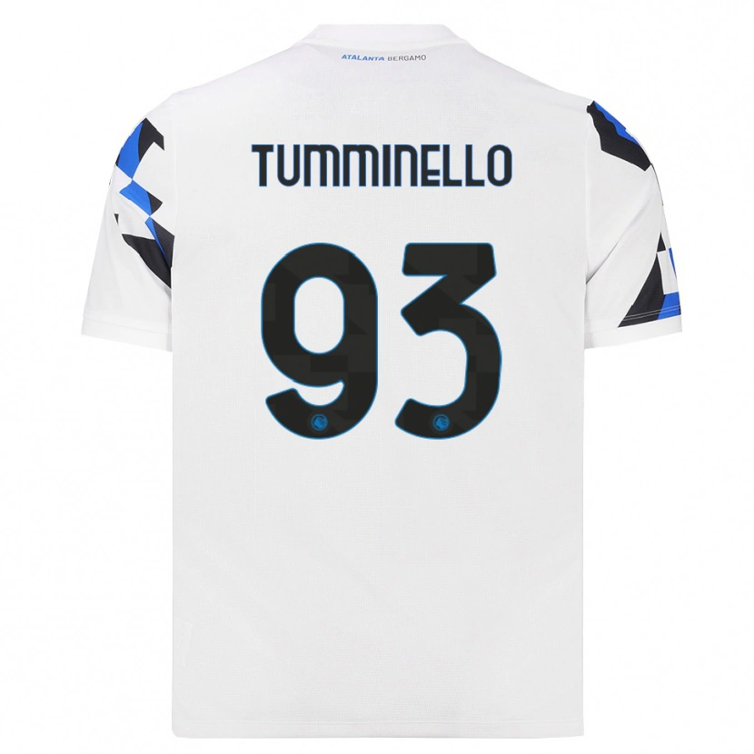 Danxen Dames Marco Tumminello #93 Wit Rood Blauw Uitshirt Uittenue 2026/27 T-Shirt België