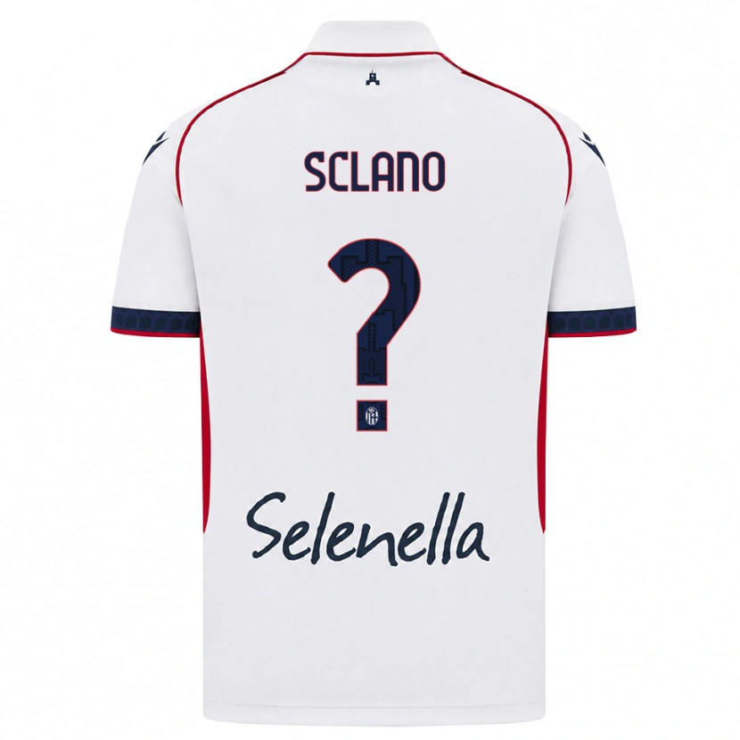 Danxen Dames Saymon Sclano #0 Wit Rood Koninklijk Blauw Uitshirt Uittenue 2026/27 T-Shirt België