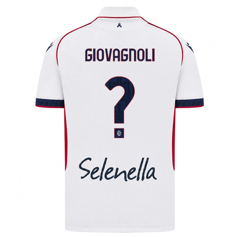 Danxen Dames Linda Giovagnoli #0 Wit Rood Koninklijk Blauw Uitshirt Uittenue 2026/27 T-Shirt België