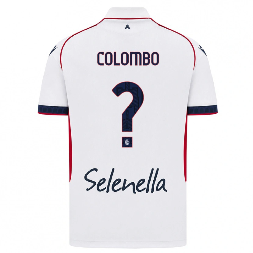 Danxen Dames Valentina Colombo #0 Wit Rood Koninklijk Blauw Uitshirt Uittenue 2026/27 T-Shirt België