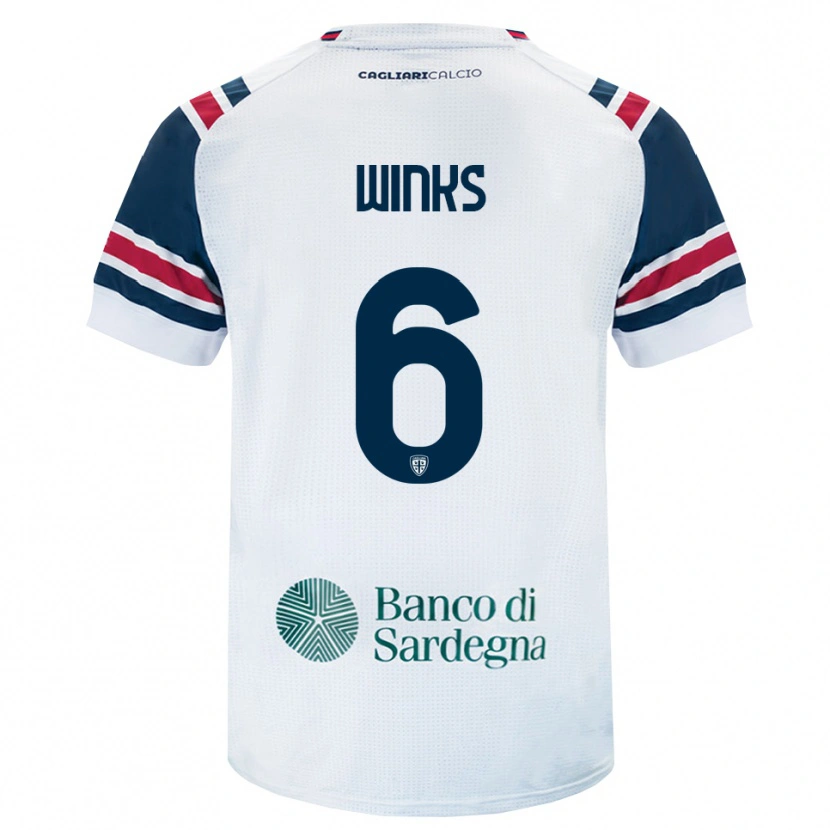 Danxen Dames Harry Winks #6 Wit Rood Groen Uitshirt Uittenue 2026/27 T-Shirt België