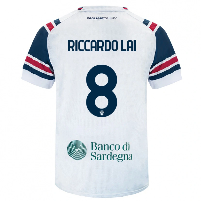 Danxen Dames Riccardo Lai #8 Wit Rood Groen Uitshirt Uittenue 2026/27 T-Shirt België