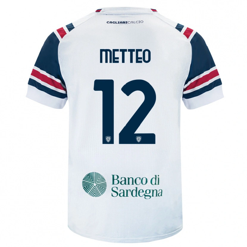 Danxen Dames Gabriele Metteo #12 Wit Rood Groen Uitshirt Uittenue 2026/27 T-Shirt België