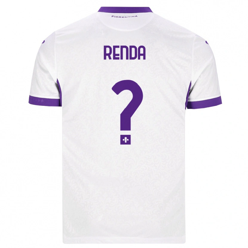 Danxen Dames Thomas Renda #0 Wit Paars Uitshirt Uittenue 2026/27 T-Shirt België