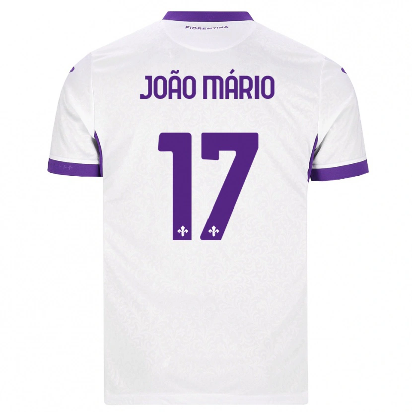 Danxen Dames João Mário #17 Wit Paars Uitshirt Uittenue 2026/27 T-Shirt België
