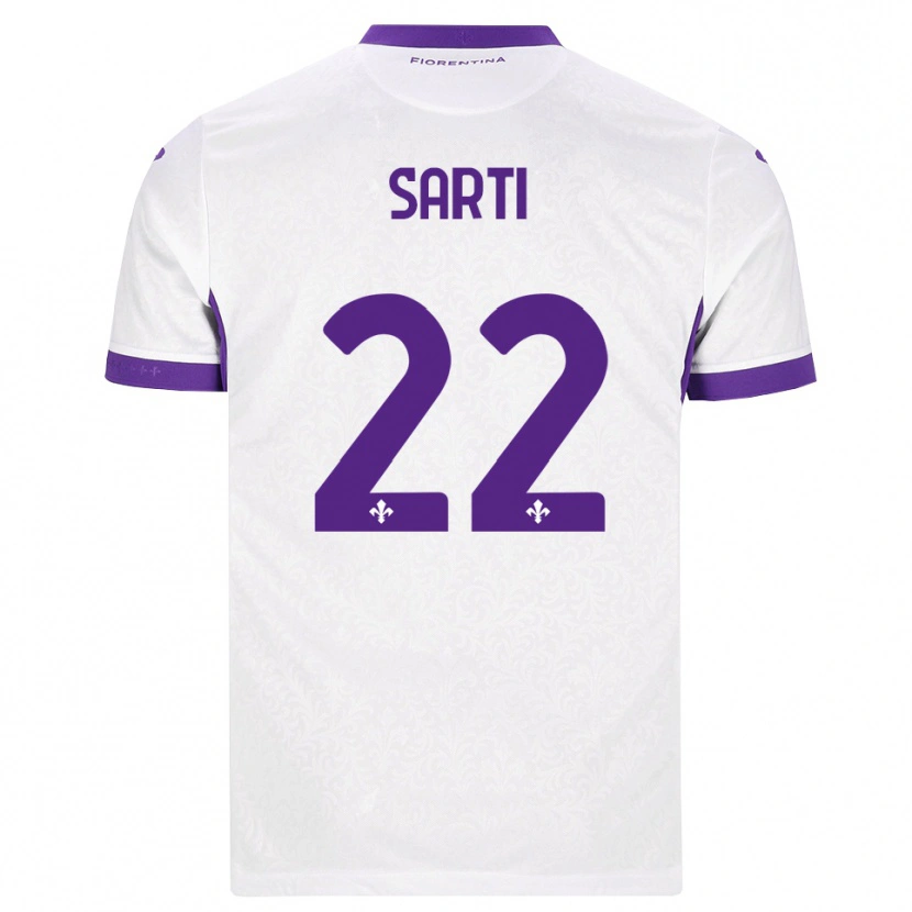 Danxen Dames Alessia Sarti #22 Wit Paars Uitshirt Uittenue 2026/27 T-Shirt België