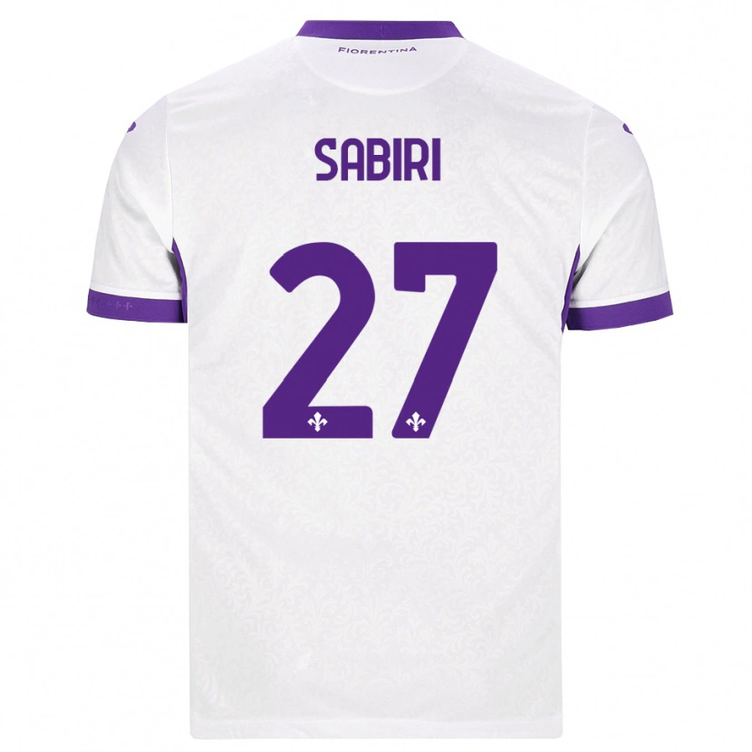 Danxen Dames Abdelhamid Sabiri #27 Wit Paars Uitshirt Uittenue 2026/27 T-Shirt België