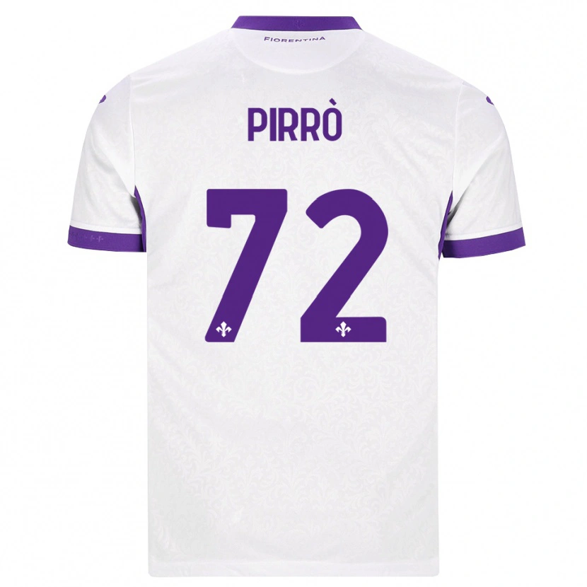 Danxen Dames Antonio Pirrò #72 Wit Paars Uitshirt Uittenue 2026/27 T-Shirt België