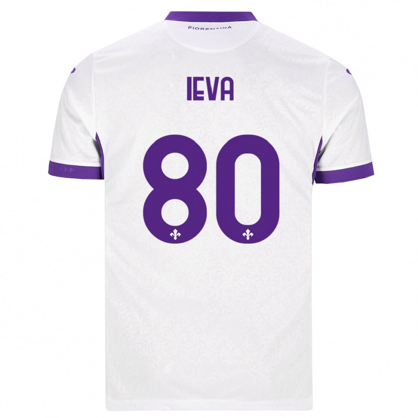 Danxen Dames Stella Ieva #80 Wit Paars Uitshirt Uittenue 2026/27 T-Shirt België