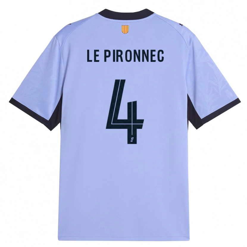 Danxen Dames Kélian Le Pironnec #4 Lavendel Zwart Thuisshirt Derde Tenue 2026/27 T-Shirt België