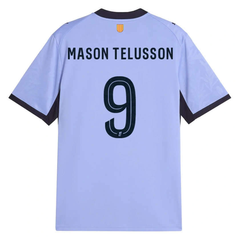 Danxen Dames Jah-Mason Telusson #9 Lavendel Zwart Thuisshirt Derde Tenue 2026/27 T-Shirt België