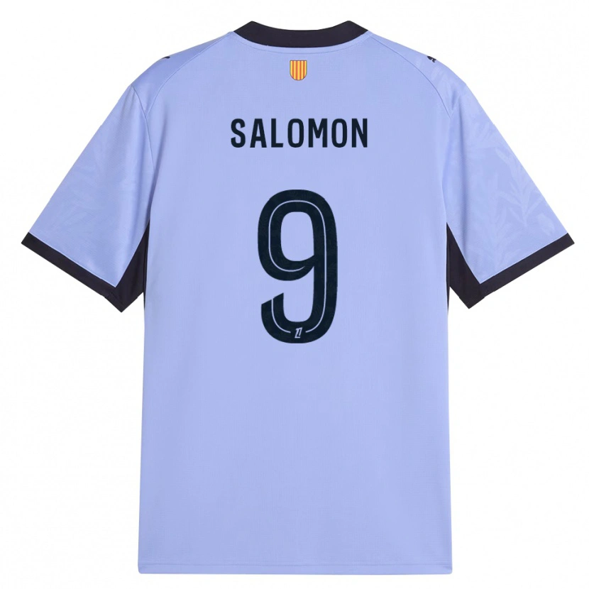 Danxen Dames Maeva Salomon #9 Lavendel Zwart Thuisshirt Derde Tenue 2026/27 T-Shirt België