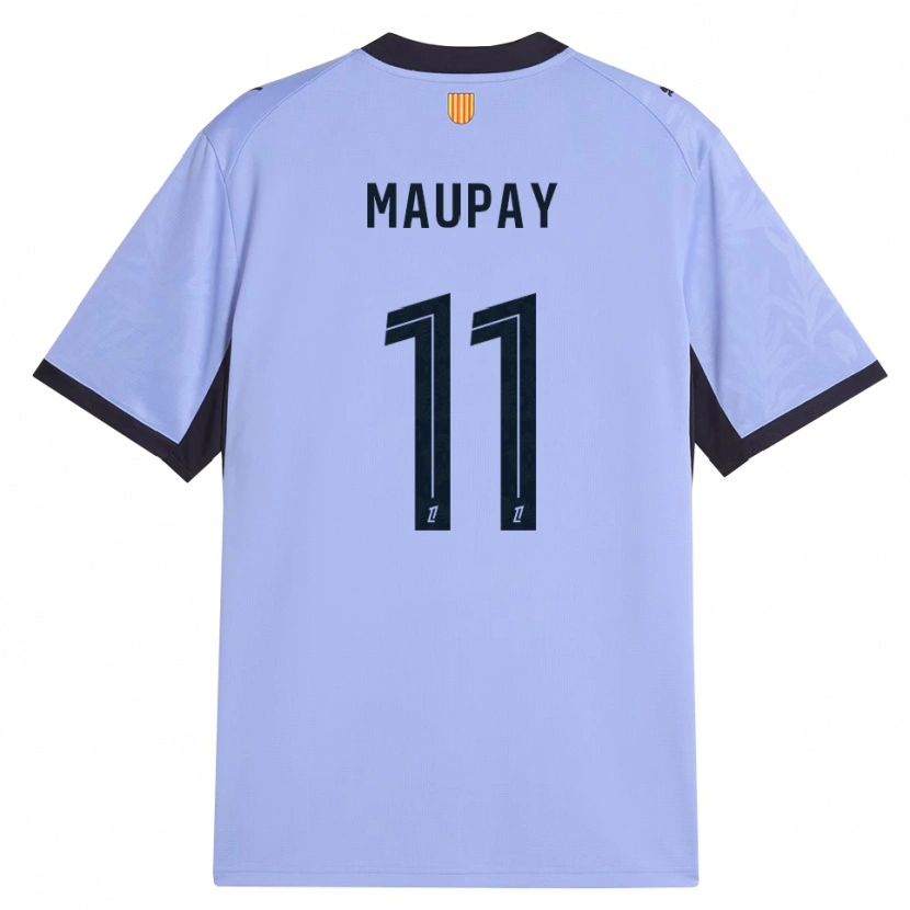 Danxen Dames Neal Maupay #11 Lavendel Zwart Thuisshirt Derde Tenue 2026/27 T-Shirt België