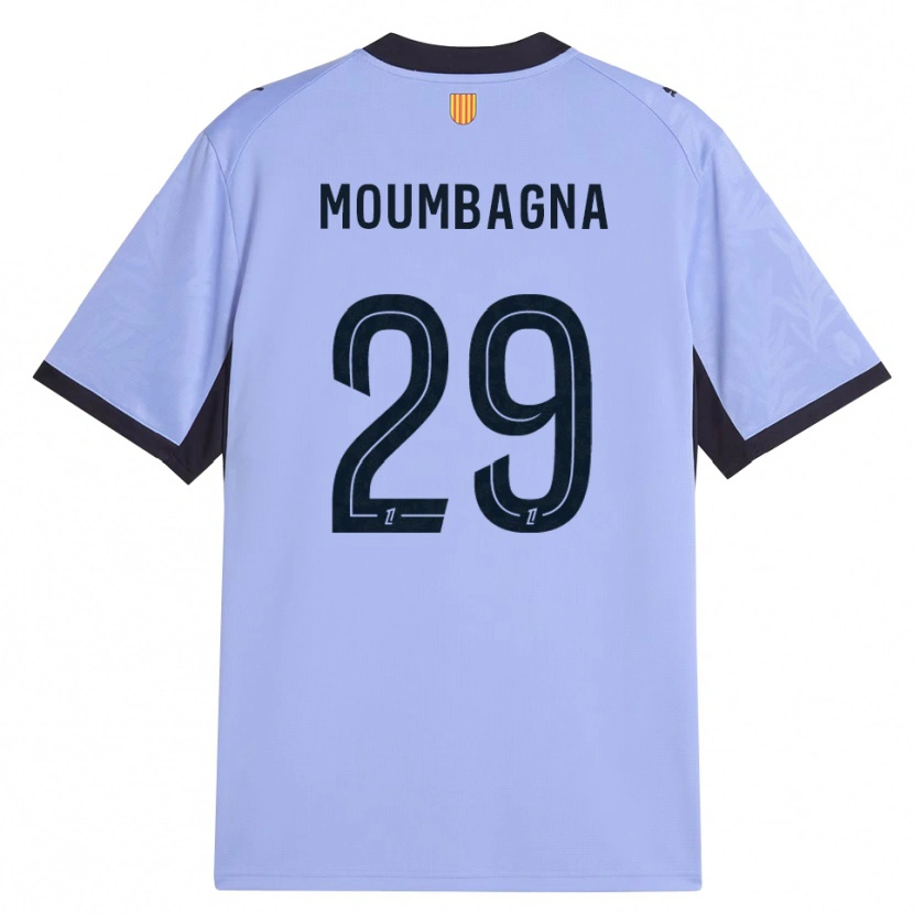 Danxen Dames Faris Moumbagna #29 Lavendel Zwart Thuisshirt Derde Tenue 2026/27 T-Shirt België