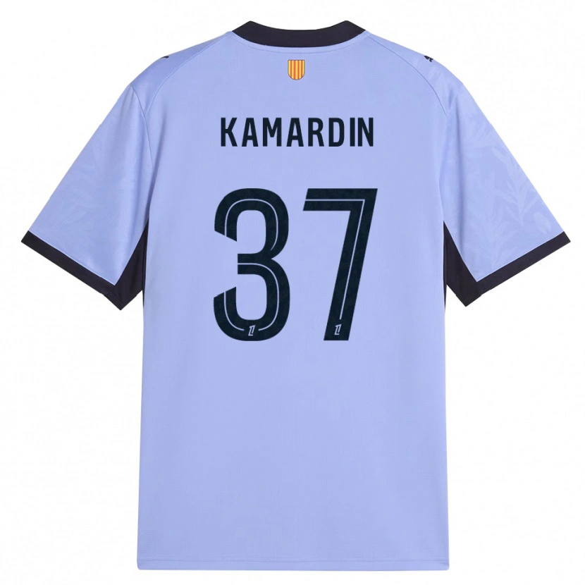 Danxen Dames Aaron Kamardin #37 Lavendel Zwart Thuisshirt Derde Tenue 2026/27 T-Shirt België