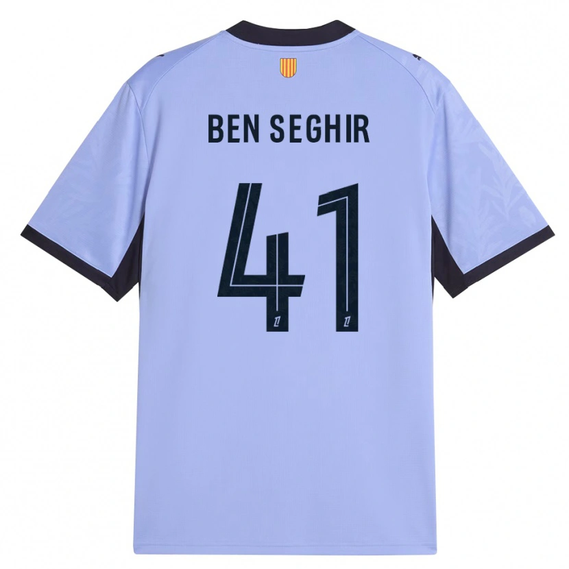 Danxen Dames Salim Ben Seghir #41 Lavendel Zwart Thuisshirt Derde Tenue 2026/27 T-Shirt België