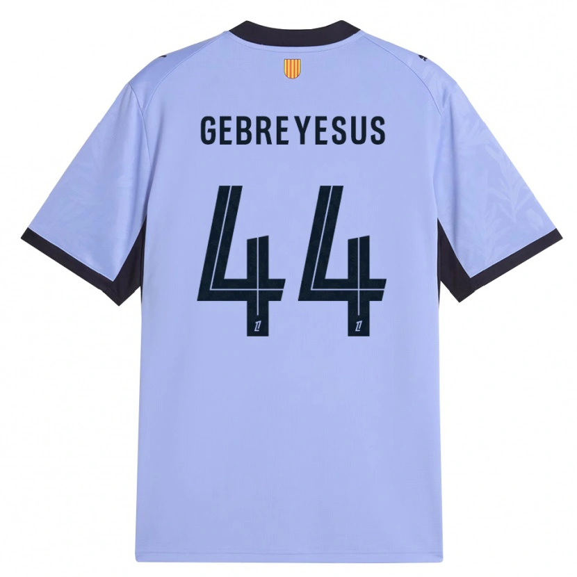 Danxen Dames Esey Gebreyesus #44 Lavendel Zwart Thuisshirt Derde Tenue 2026/27 T-Shirt België