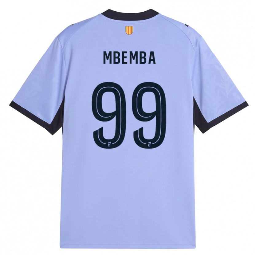 Danxen Dames Chancel Mbemba #99 Lavendel Zwart Thuisshirt Derde Tenue 2026/27 T-Shirt België
