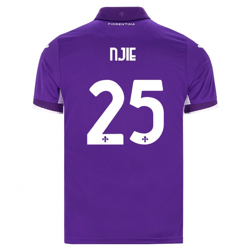 Danxen Dames Alieu Njie #25 Paars Wit Roze Thuisshirt Thuistenue 2026/27 T-Shirt België